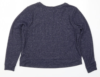 Womens UK Size 12 ASOS Blue Pullover Sweatshirt
