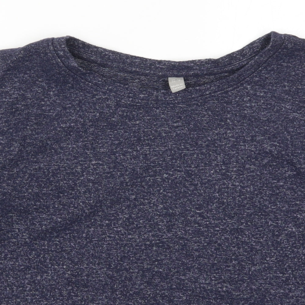 Womens UK Size 12 ASOS Blue Pullover Sweatshirt