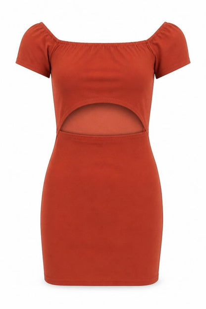 In the Style Womens Red   Mini  Size 10