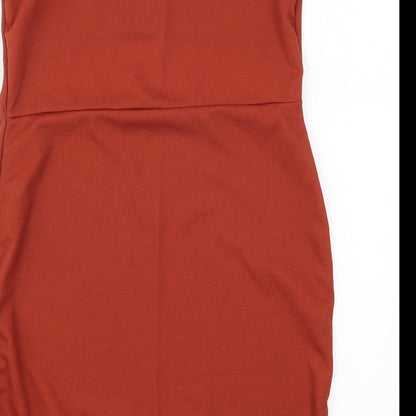 In the Style Womens Red   Mini  Size 10