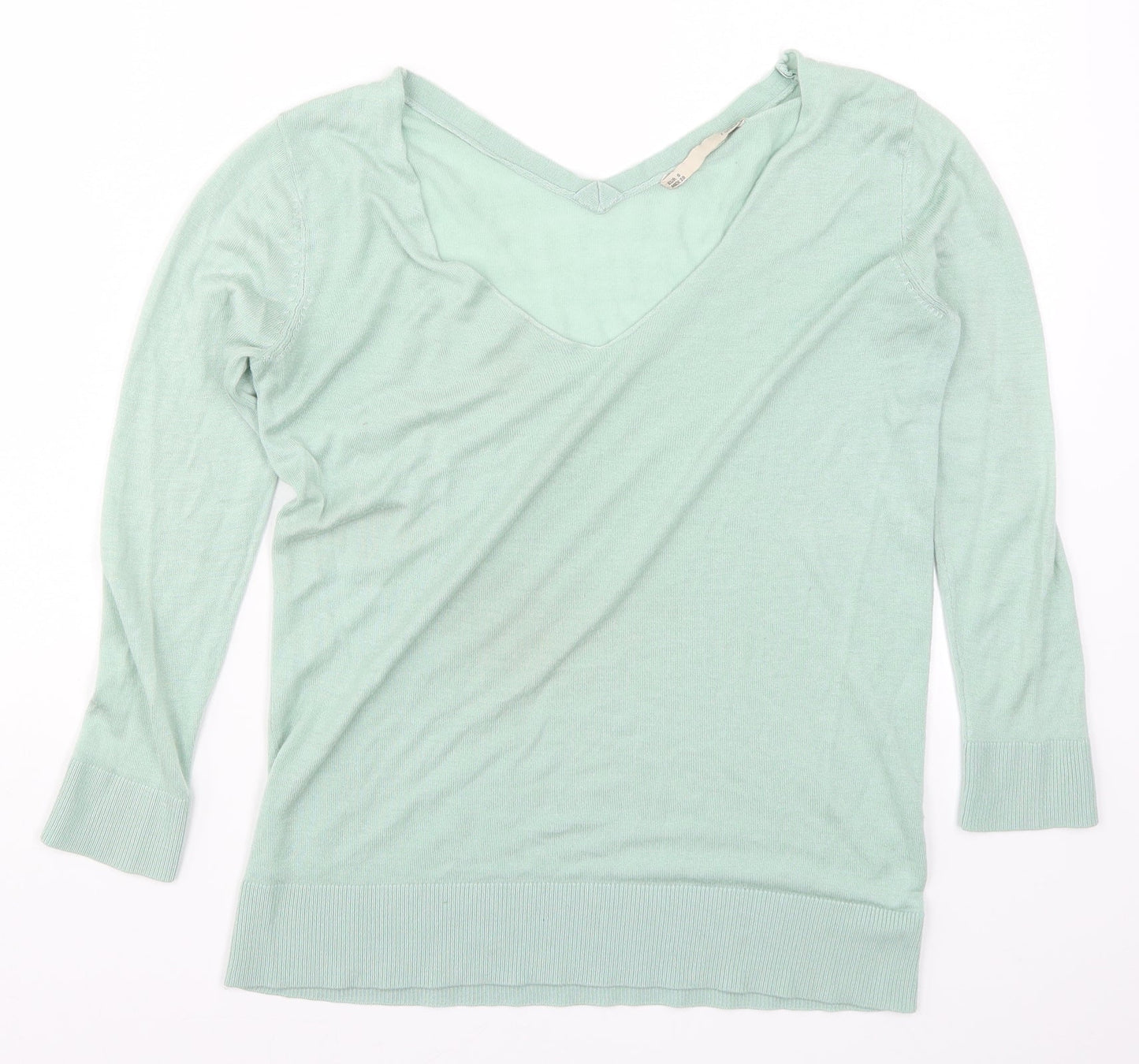 Womens UK Size S Sfera Green Pullover Jumper