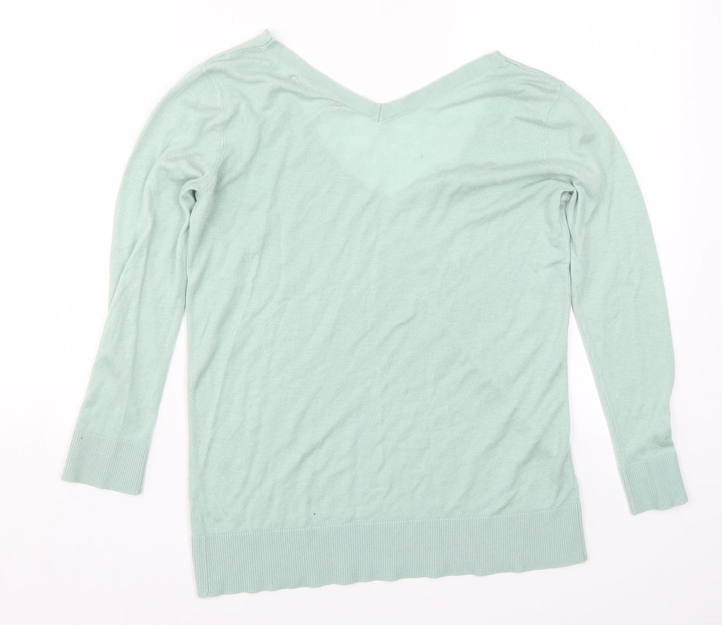 Womens UK Size S Sfera Green Pullover Jumper