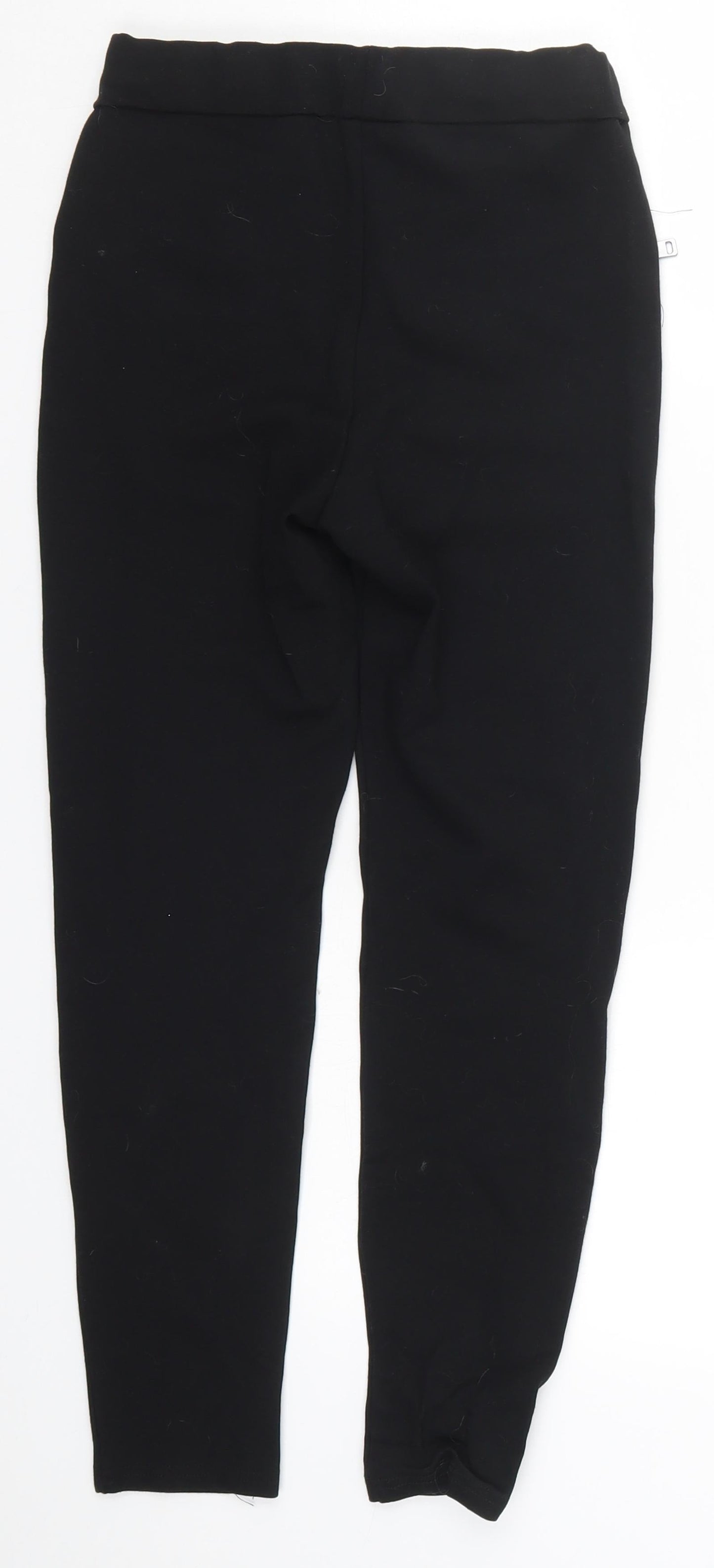Avenue Womens Black   Carrot Trousers Size 8 L24 in
