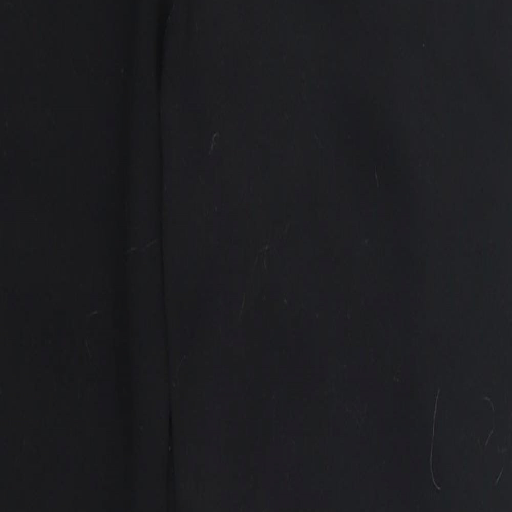 Avenue Womens Black   Carrot Trousers Size 8 L24 in