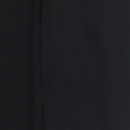 Avenue Womens Black   Carrot Trousers Size 8 L24 in