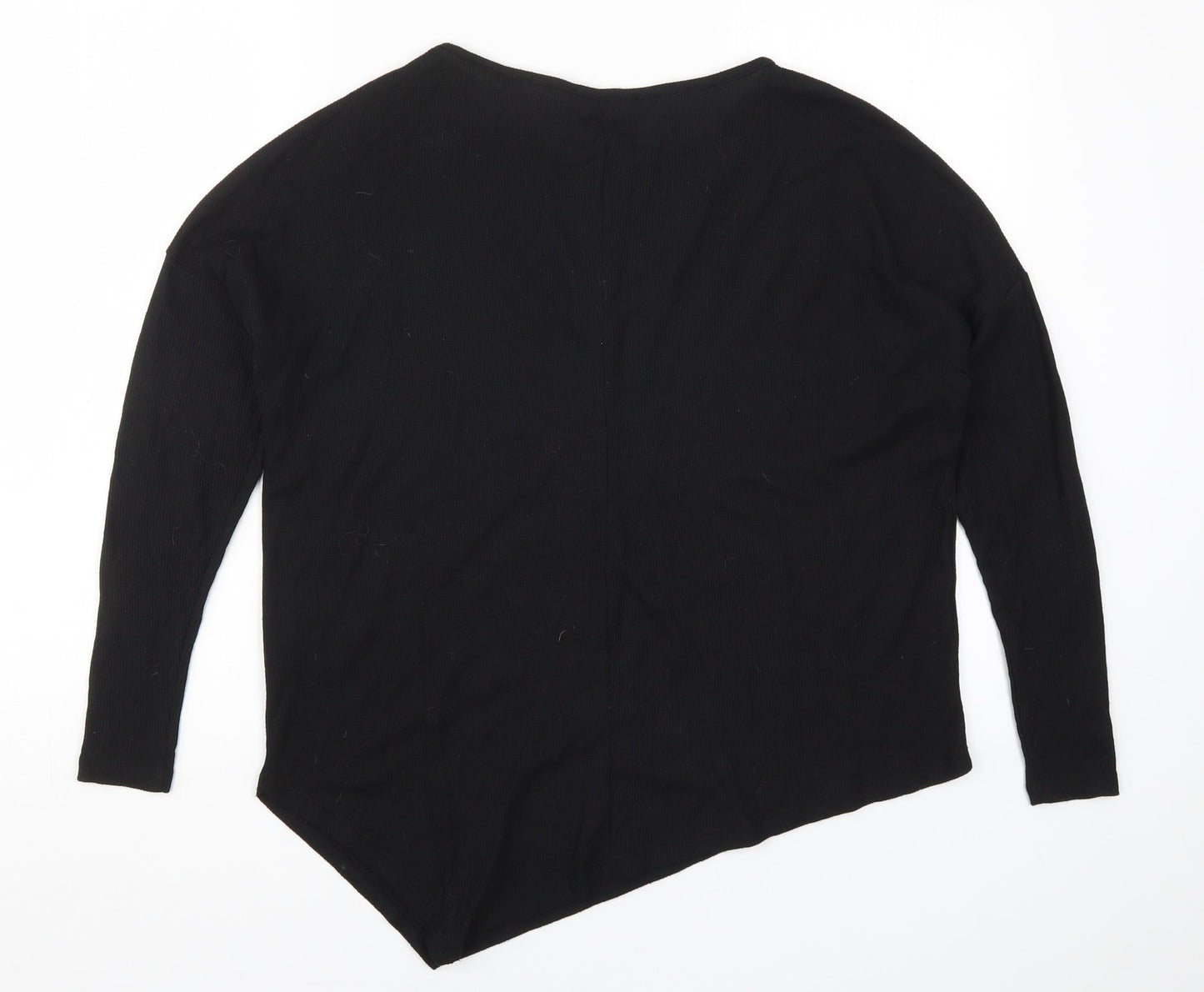 George Womens Black   Basic T-Shirt Size 8