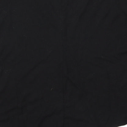 George Womens Black   Basic T-Shirt Size 8