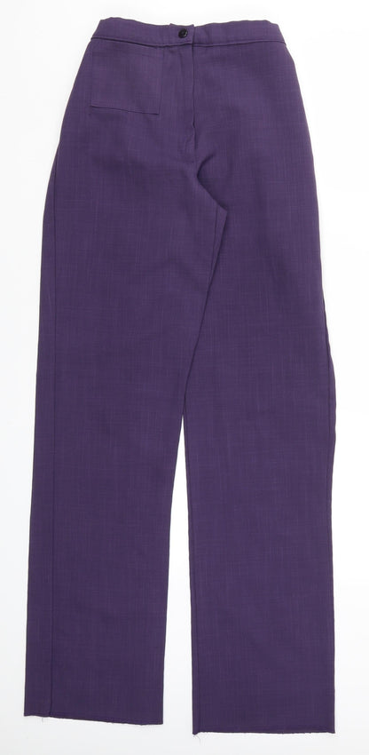 Tempus Womens Purple   Trousers  Size 10 L32 in