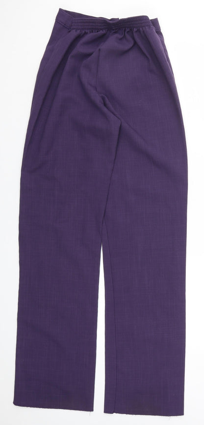 Tempus Womens Purple   Trousers  Size 10 L32 in