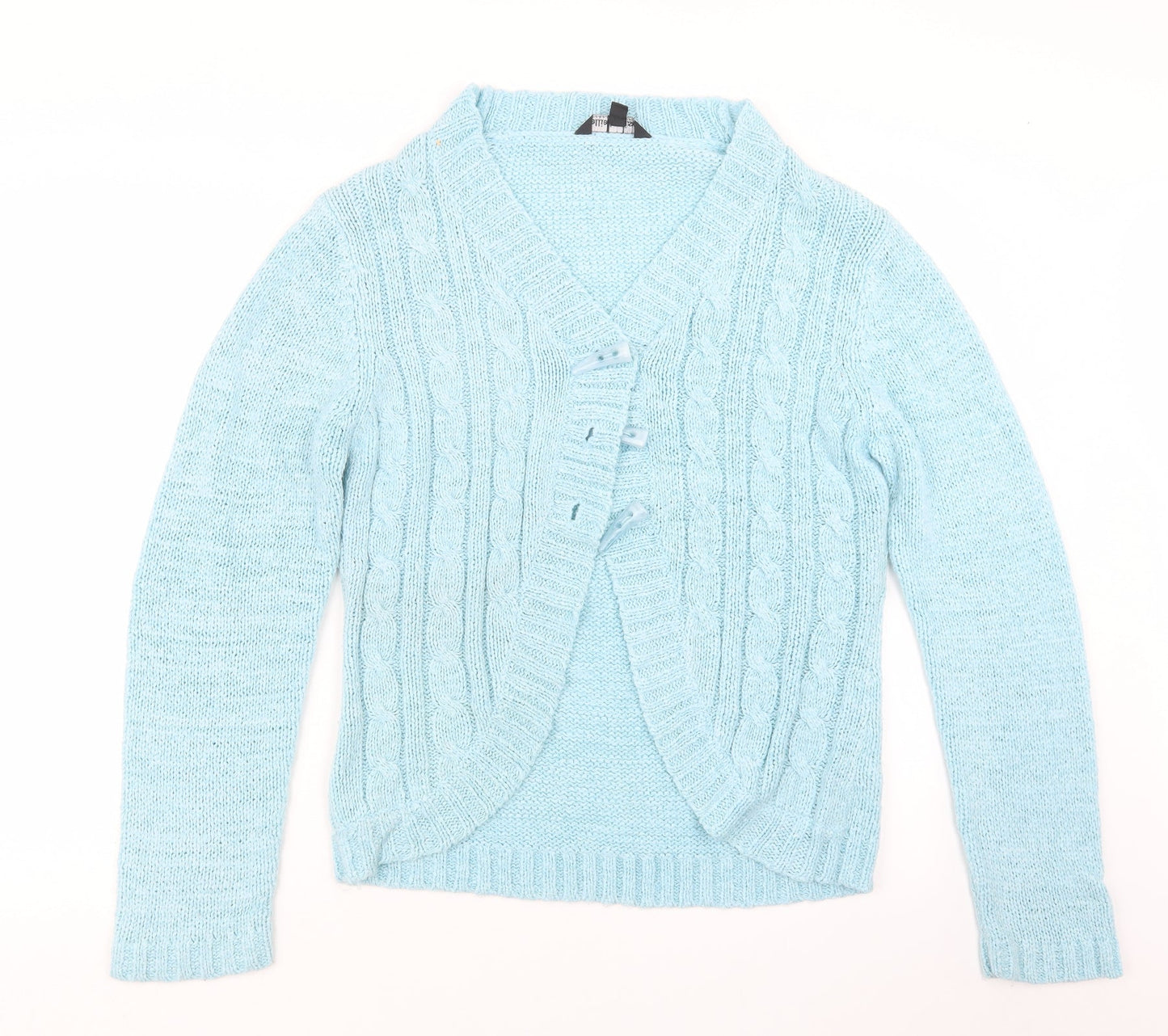 Womens UK Size L ellie louise Blue Cardigan Jumper