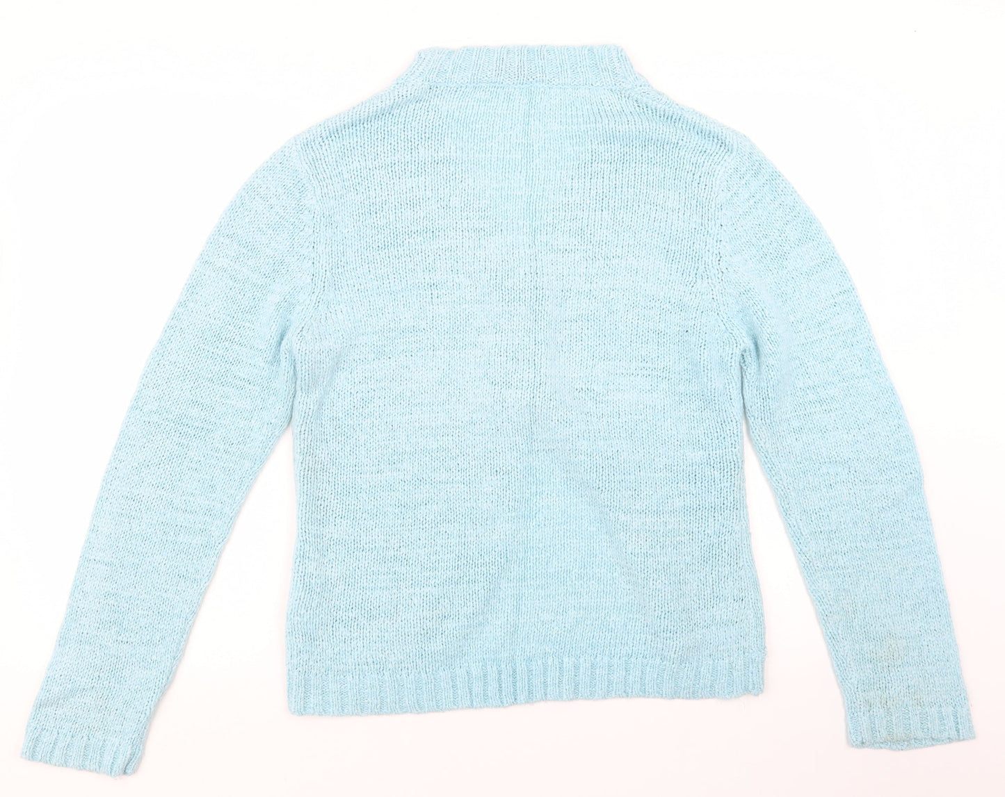 Womens UK Size L ellie louise Blue Cardigan Jumper