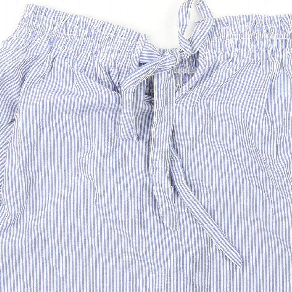Womens UK Size 6 Atmosphere Blue Basic Blouse