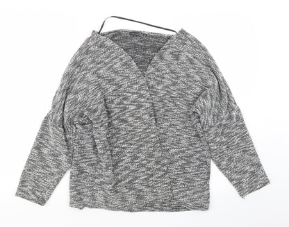 Womens UK Size S Atmosphere Black Cardigan Jumper