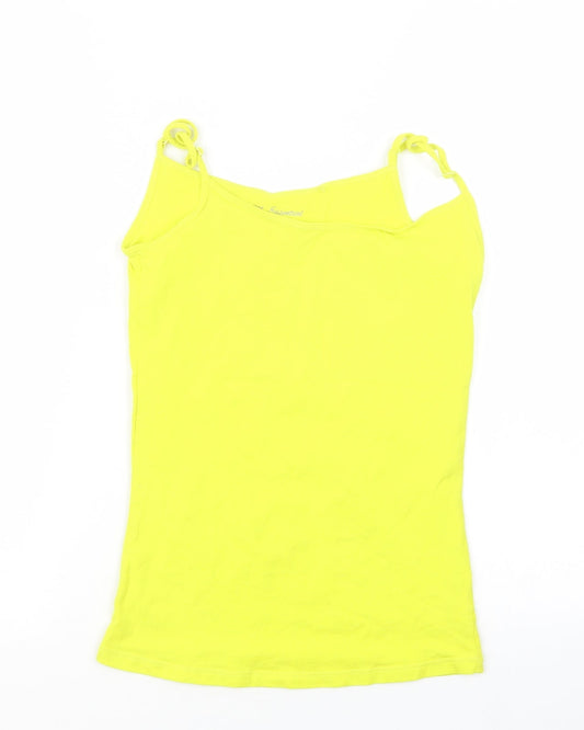 George Womens Yellow   Basic Tank Size 8