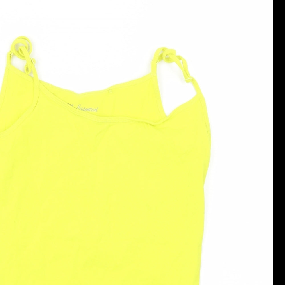 George Womens Yellow   Basic Tank Size 8