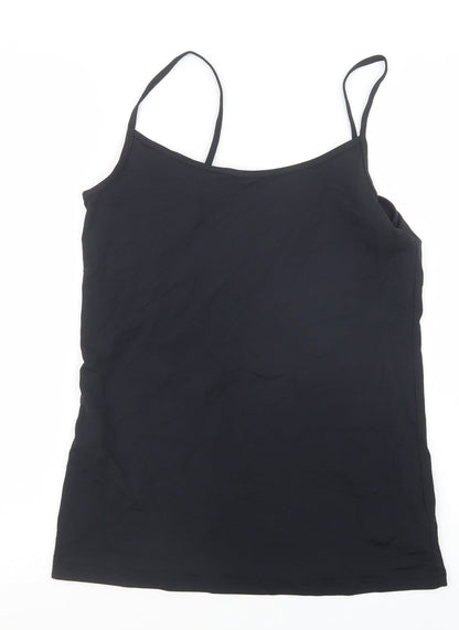 Womens UK Size 14 NEXT Black Basic Tank