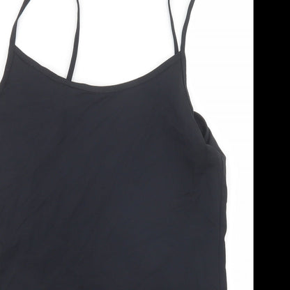 Womens UK Size 14 NEXT Black Basic Tank
