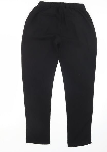 Womens UK Size M Sinsay Regular Fit  Black Trousers