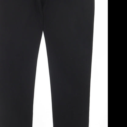 Womens UK Size M Sinsay Regular Fit  Black Trousers
