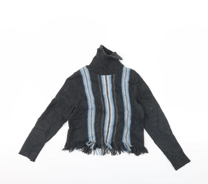 New Look Girls Grey   Pullover Jumper Size 11 Years