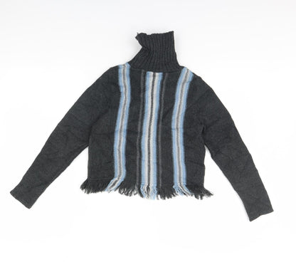 New Look Girls Grey   Pullover Jumper Size 11 Years