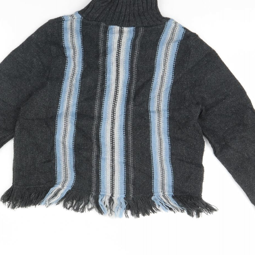 New Look Girls Grey   Pullover Jumper Size 11 Years