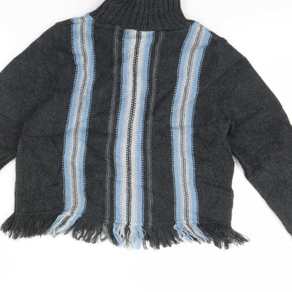 New Look Girls Grey   Pullover Jumper Size 11 Years