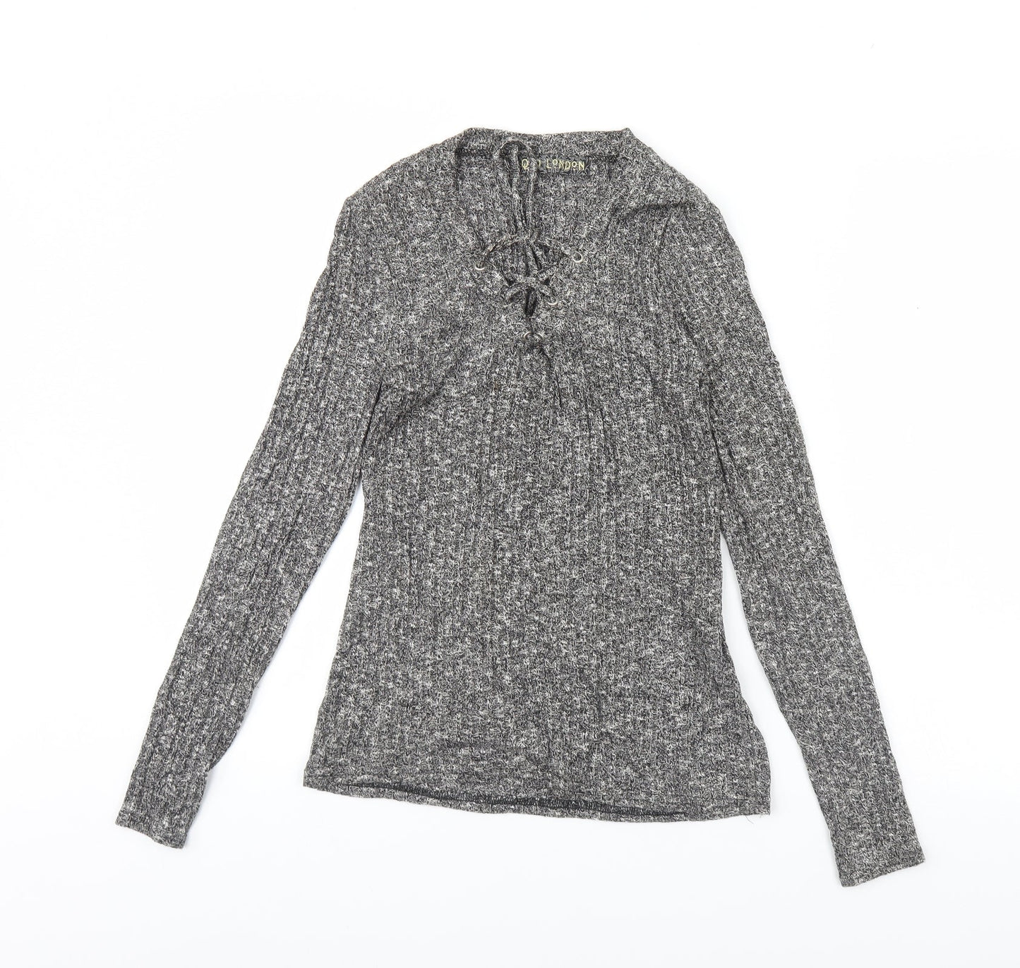 QED London Womens Grey   Basic Blouse Size M