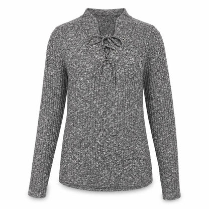 Womens UK Size M QED London Grey Basic Blouse