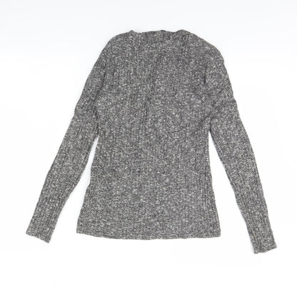 QED London Womens Grey   Basic Blouse Size M