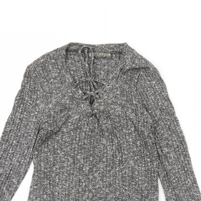 QED London Womens Grey   Basic Blouse Size M