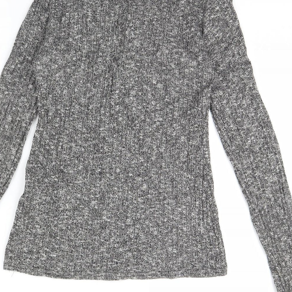 QED London Womens Grey   Basic Blouse Size M