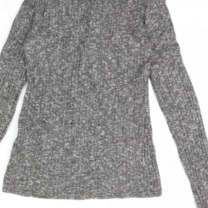 QED London Womens Grey   Basic Blouse Size M