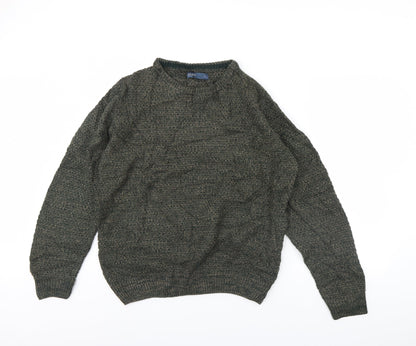 Easy  Mens Green   Pullover Jumper Size L