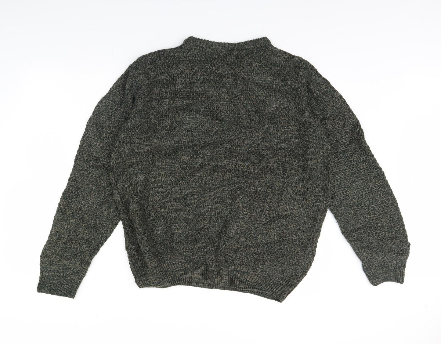 Easy  Mens Green   Pullover Jumper Size L