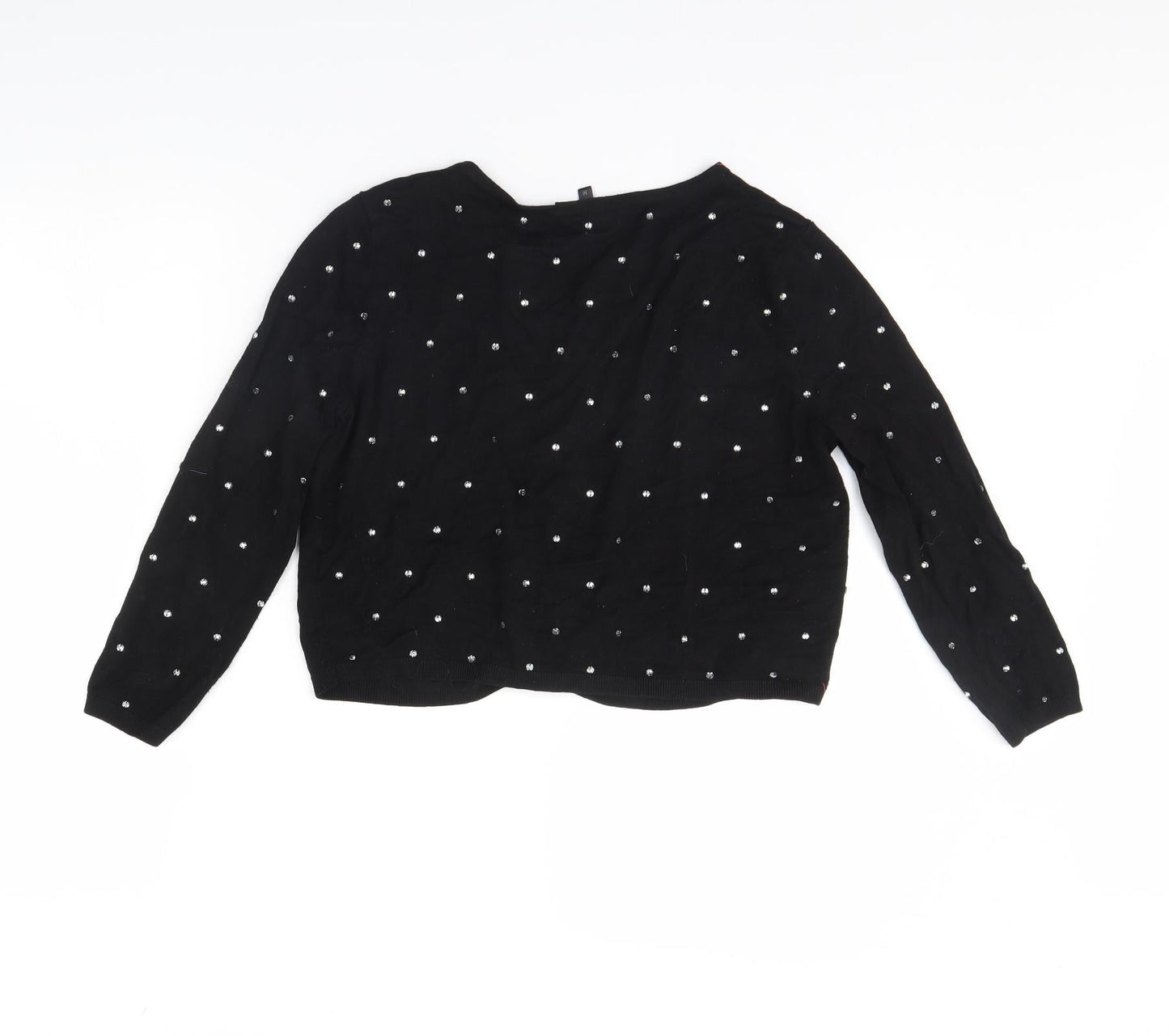 Coast Womens Black   Cardigan Jumper Size M