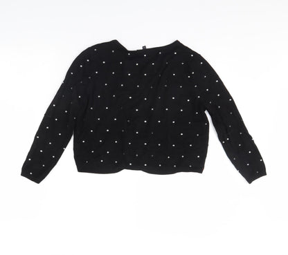 Coast Womens Black   Cardigan Jumper Size M