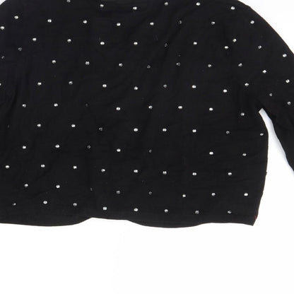 Coast Womens Black   Cardigan Jumper Size M