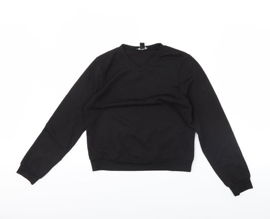 Womens UK Size 12 New Look Black Pullover Jumper