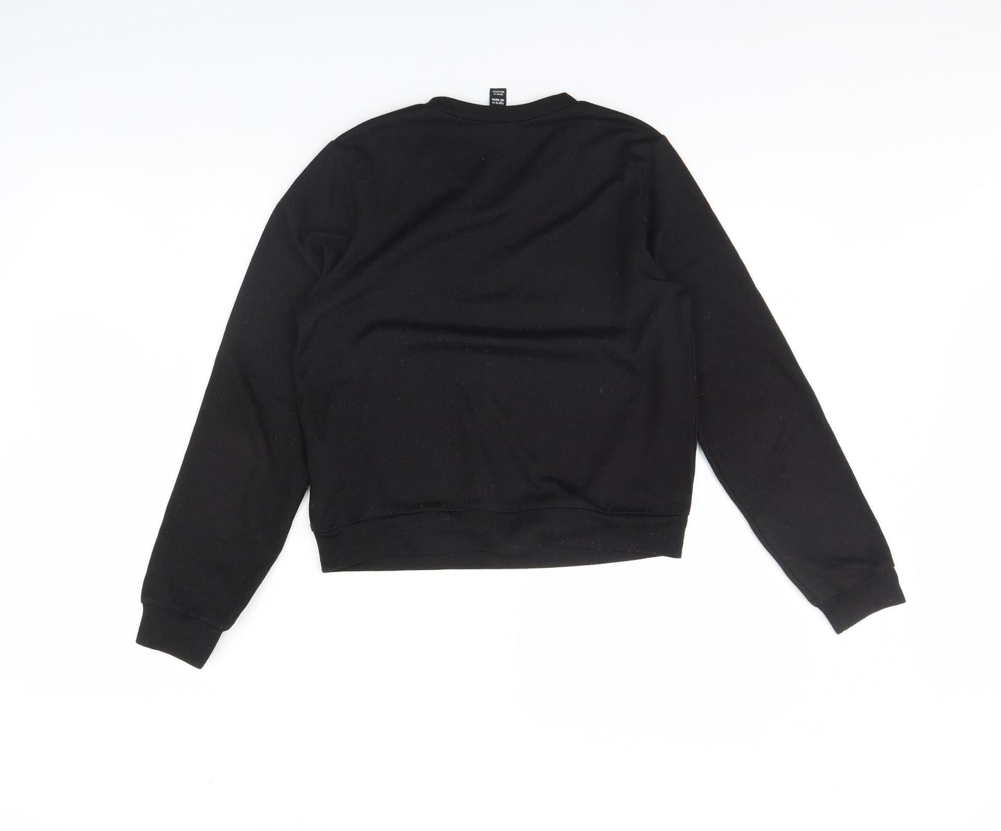 Womens UK Size 12 New Look Black Pullover Jumper
