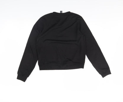 Womens UK Size 12 New Look Black Pullover Jumper