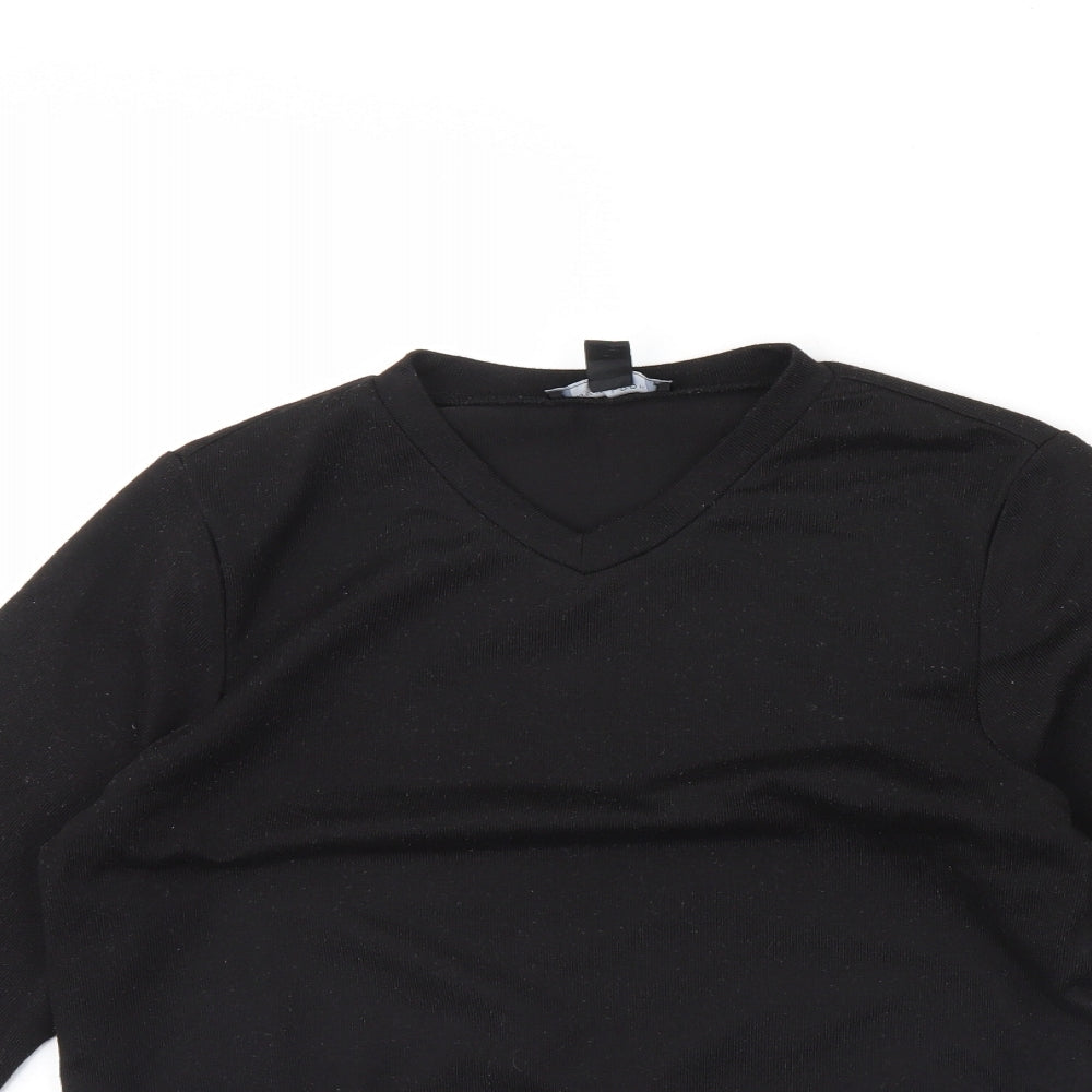 Womens UK Size 12 New Look Black Pullover Jumper