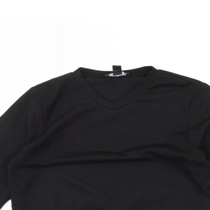 Womens UK Size 12 New Look Black Pullover Jumper