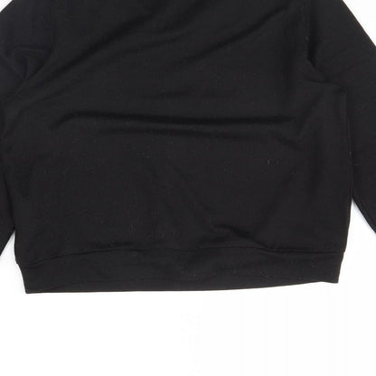 Womens UK Size 12 New Look Black Pullover Jumper