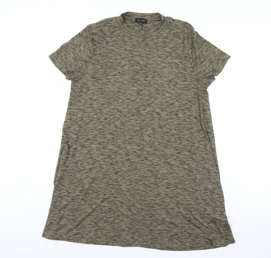 New Look Womens Green Herringbone  Shift  Size 16