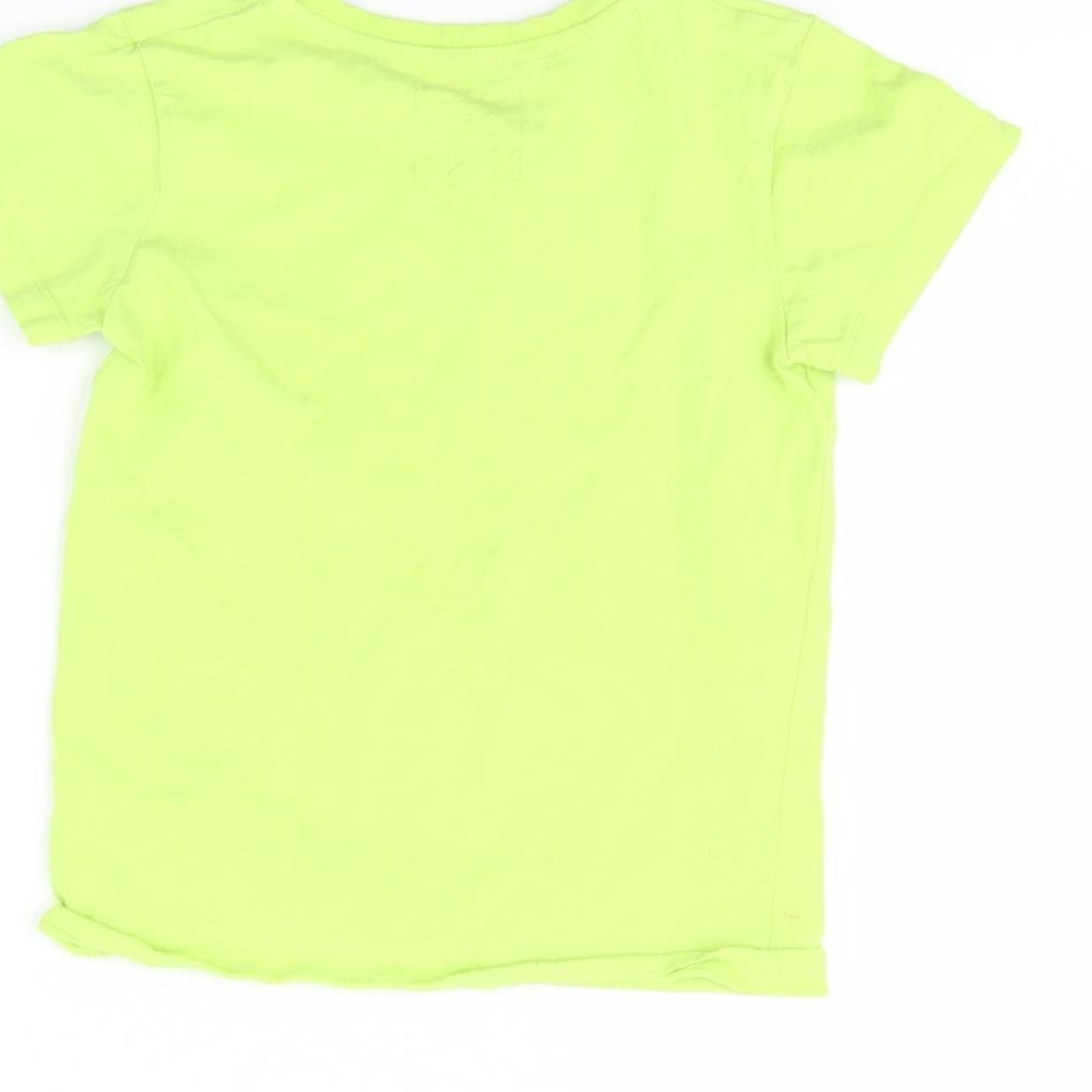 Urban Debt Boys Green   Basic T-Shirt Size 6 Years  - Dinosaur