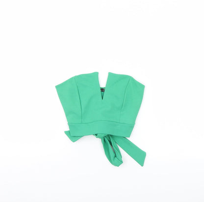 Boohoo Womens Green   Cropped Tank Size 10