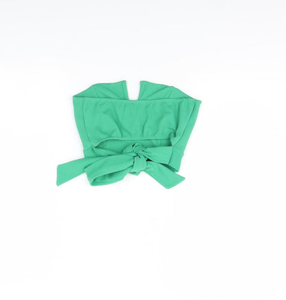 Boohoo Womens Green   Cropped Tank Size 10