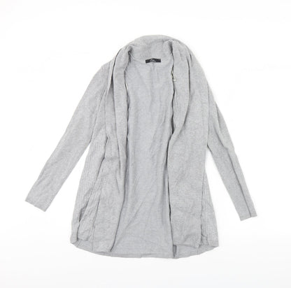 Womens UK Size M BM Grey Cardigan Jumper