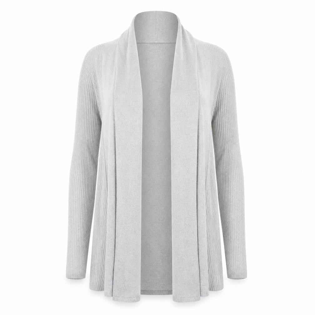 Bonmarché Womens Grey Cardigan Jumper Size M